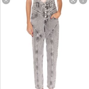 Isabel Marant Rei high waisted straight leg